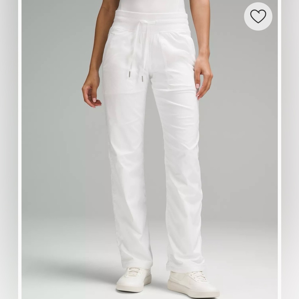 💎LULULEMON DANCE STUDIO III WHITE PANT💎